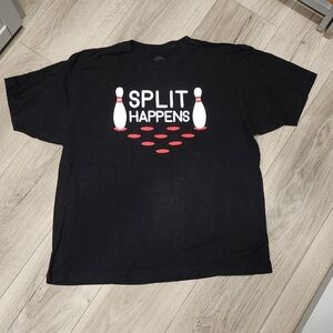 Split Happens! Bowling Tshirt